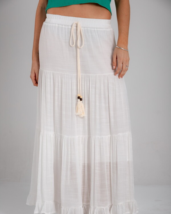Pollera Isabella blanca