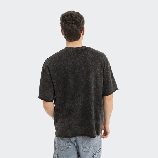 Remera Reef Oversized Negro