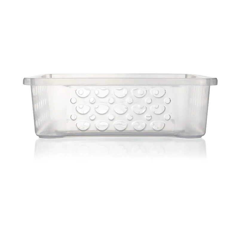 Canasta apilable 1600 ml TRANSPARENTE