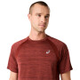 Polos Running Road SS Top Hombre Singed Red
