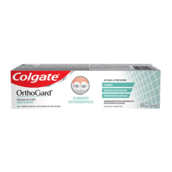 Crema Dental Colgate Orthogard 90gr. Crema Dental Colgate Orthogard 90gr.