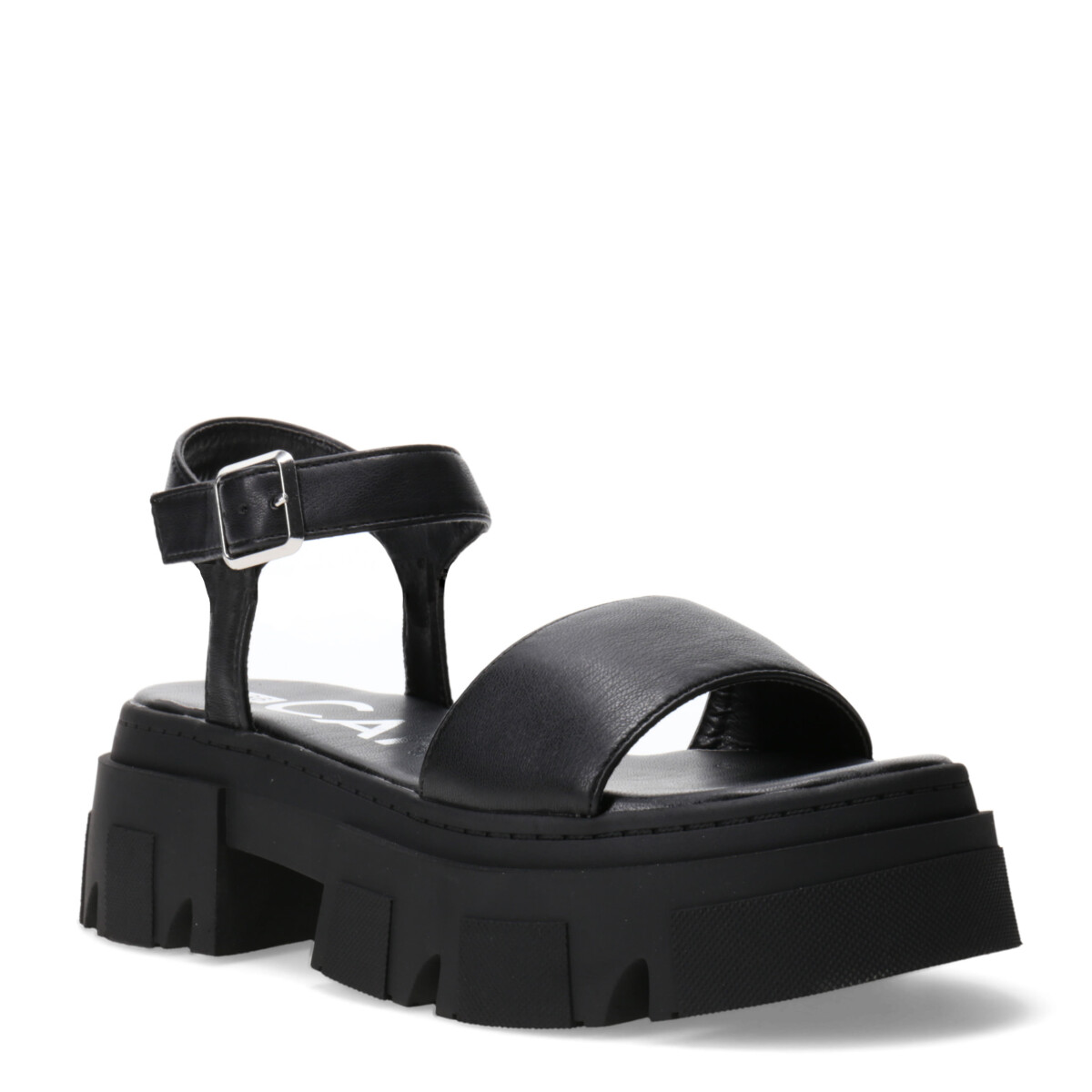 Sandalias de Mujer Miss Carol SPARTA Con banda y tobillera - Negro 