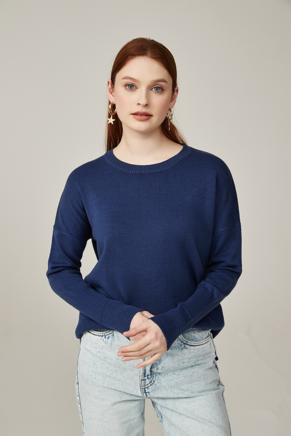 Sweater Alpino Azul Piedra