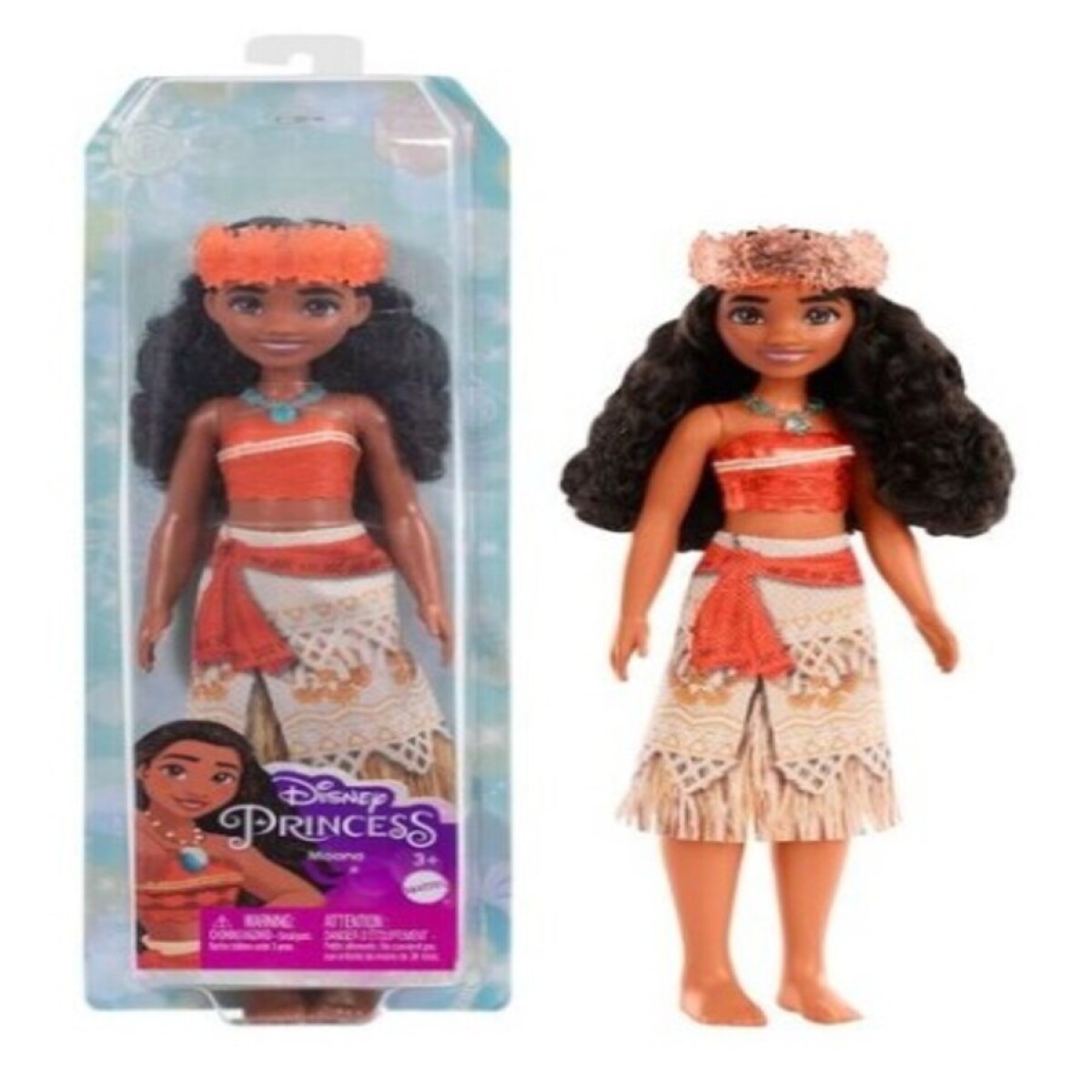 Muñeca Disney Princesas Moana Falda con Brillos 30 cm 