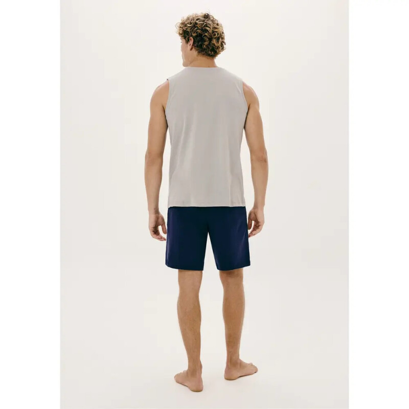 PIJAMA SM MASC CINZA CLARO