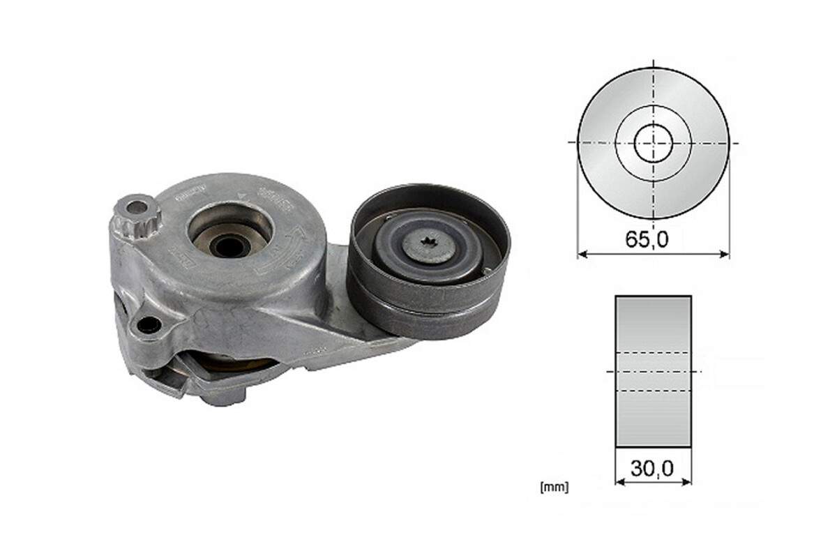 Tensor De La Correa Mercedes Benz Ml280 Cdi (W164)/E 280 Cdi (W211)/C 320 Cdi (W203) 04-25 Tensor De La Correa Mercedes Benz Ml280 Cdi (W164)/E 280 Cdi (W211)/C 320 Cdi (W203) 04-25