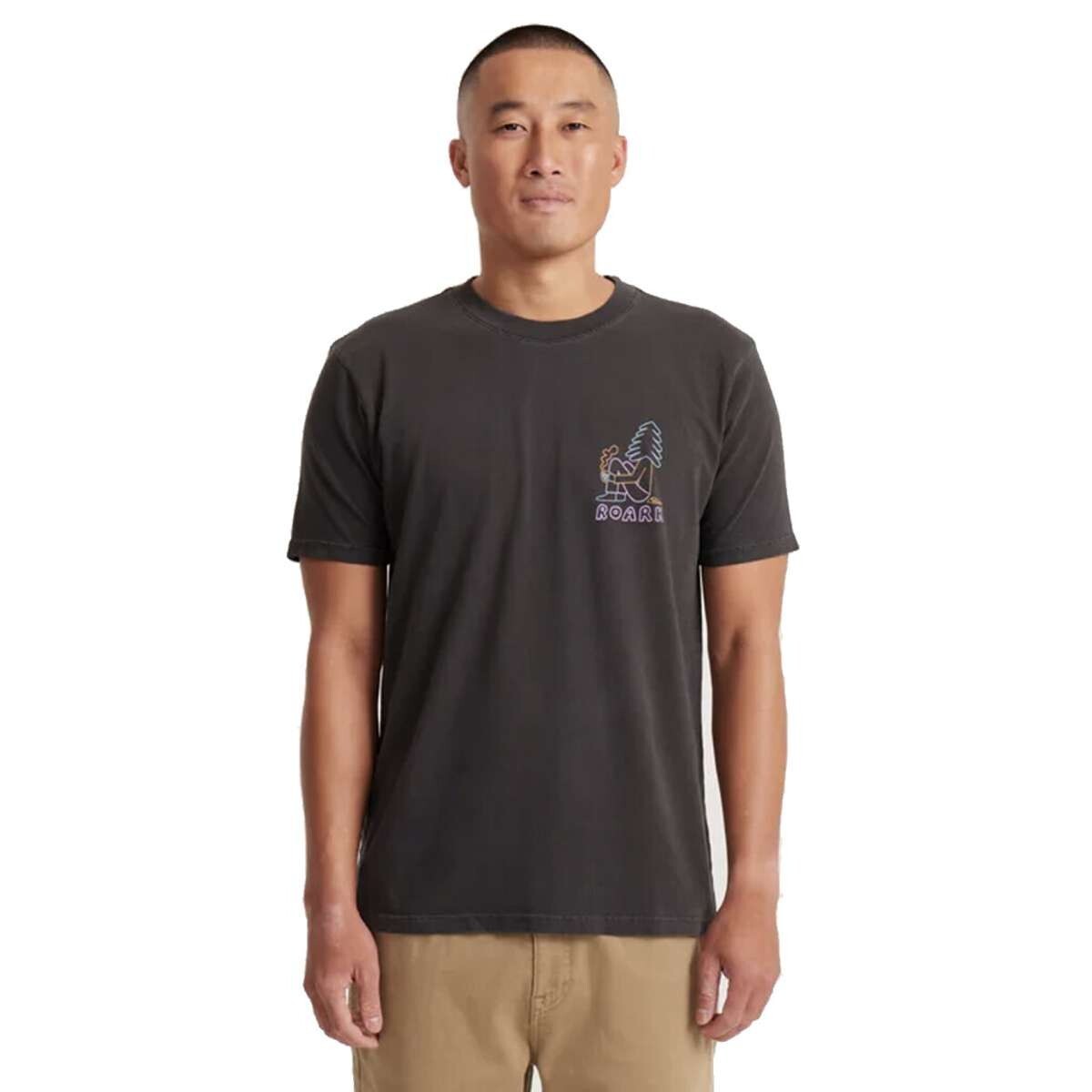 Remera Roark Unhustle - Negro 