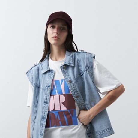 REMERA ERICA PRINTED Blanco