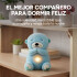Peluche Nutria Bebé Respira Y Relaja Dormir Niño Tendencia Variante Color Celeste