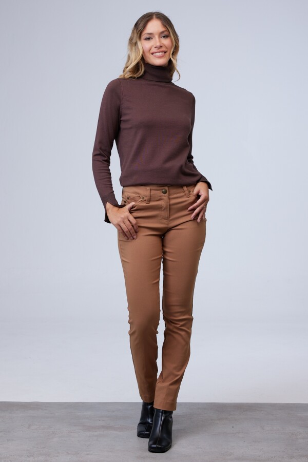 Pantalon Recto BEIGE OSCURO