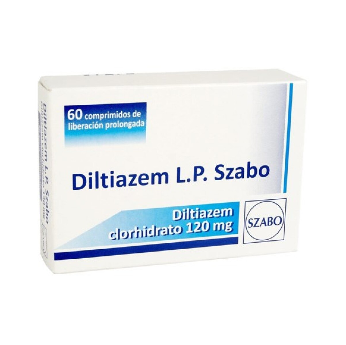 Diltiazem LP Szabo 120mg 60 Comprimidos 