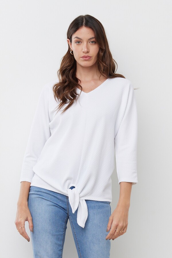 Blusa Ribs Nudo CRUDO