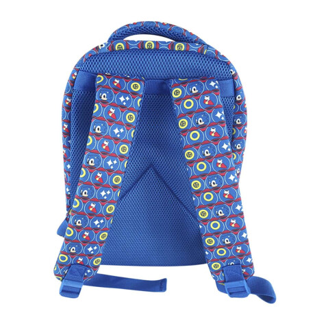Mochila Infantil Sonic Neopreno Grande 37 x 29 cm