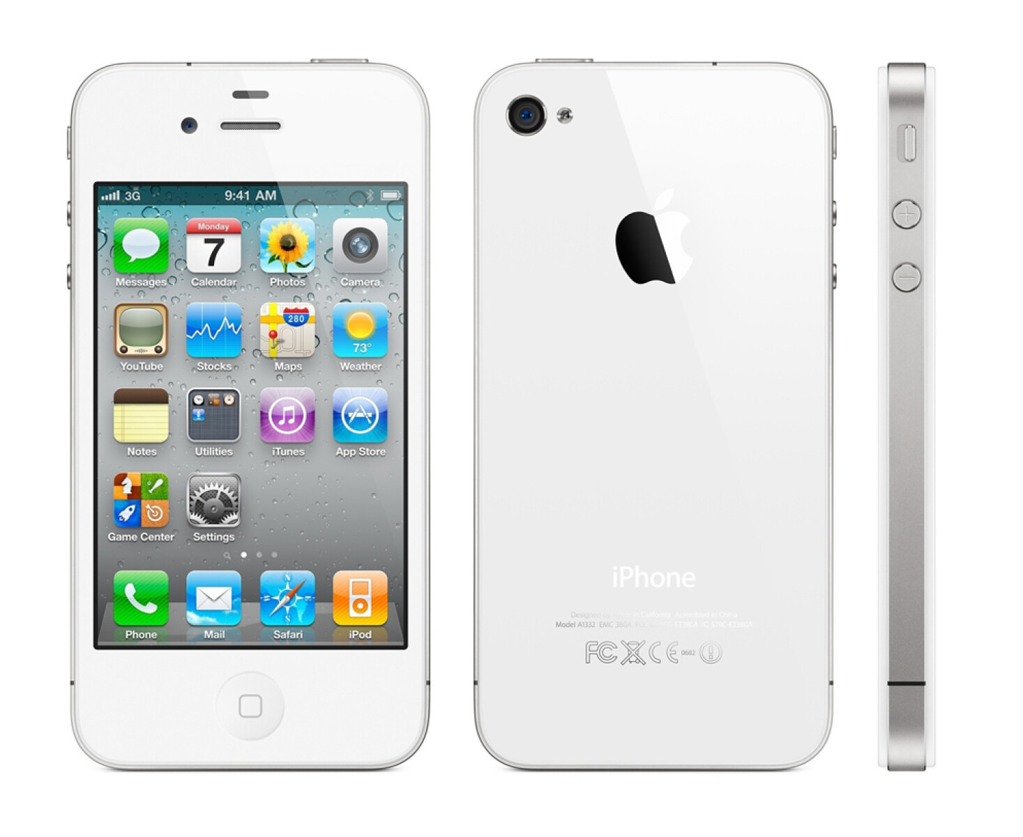 Apple Iphone 4 32GB Blanco Ref 