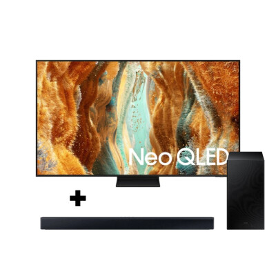Smart TV Samsung 65" Neo QLED QN70F 4K Vision AI (2025) + Barra de sonido C450 de regalo Smart TV Samsung 65" Neo QLED QN70F 4K Vision AI (2025) + Barra de sonido C450 de regalo