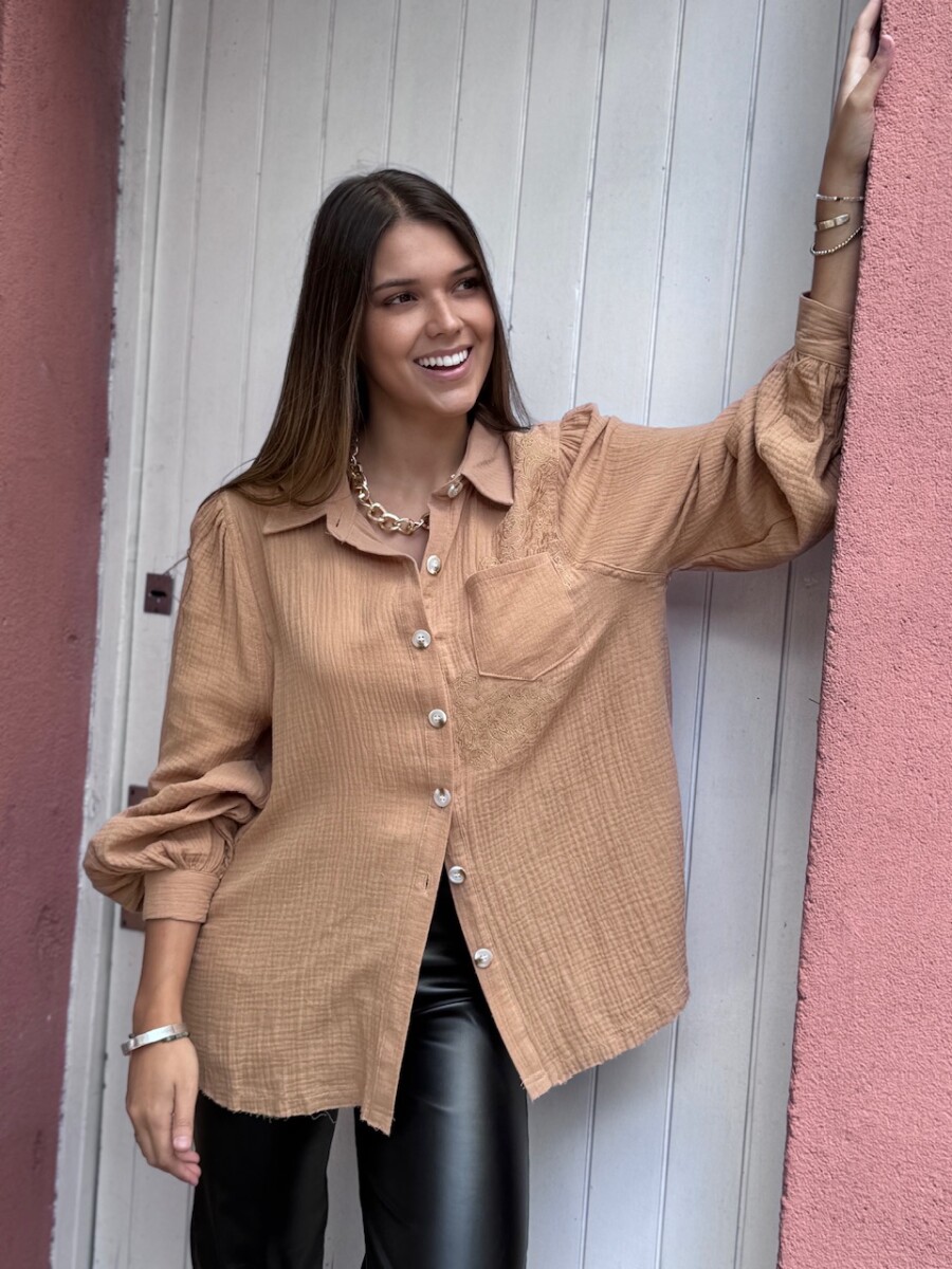 Camisa Luz - beige 