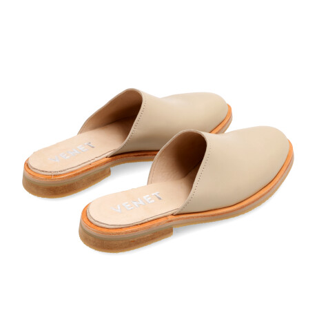 ZUECO VENET - CUERO SALOB BEIGE