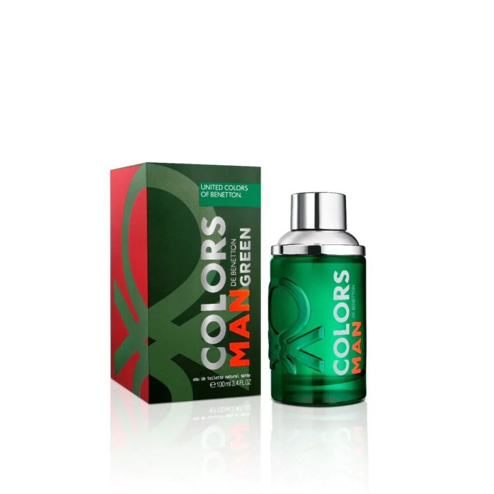 Benetton Colors Man Green Eau de Toilette Hombre 100 ml Benetton Colors Man Green Eau de Toilette Hombre 100 ml