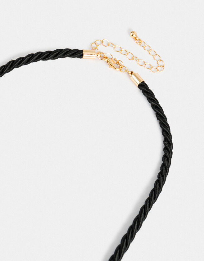 Collares Cortos Vintage Collar Con Dije De Corazón - Dorado