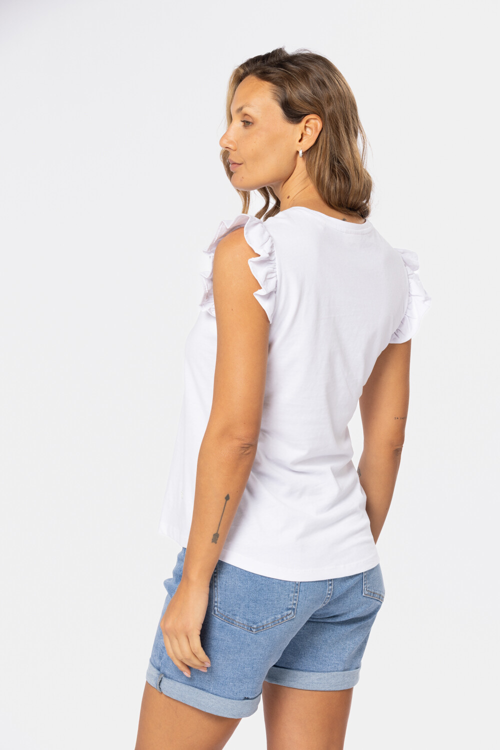 REMERA LISA Blanco