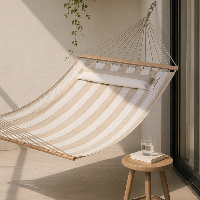 Hamaca Nap con Cadena Metálica incluída Hamaca Nap con Cadena Metálica incluída