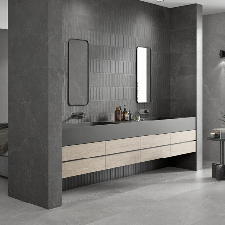 PORCELANATO STORM 60X60 MATE GRIS RECTIFICADO PIEDRA GAMAS DE GRIS