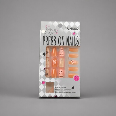 UÑAS POSTIZAS PRESS ON COLECCIÓN MOONLIGHT (CRÈME BRÛLÉE) UÑAS POSTIZAS PRESS ON COLECCIÓN MOONLIGHT (CRÈME BRÛLÉE)