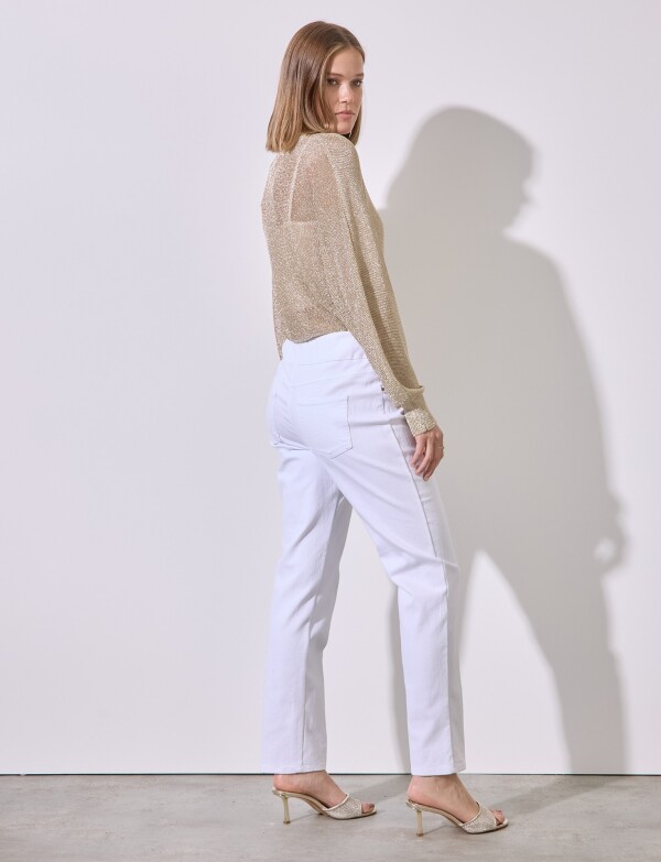 Jegging Pretina Ancha BLANCO