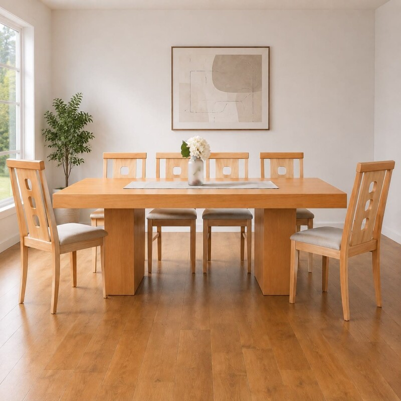 Juego de comedor Modelo Cubo 8 Sillas Juego de comedor Modelo Cubo 8 Sillas