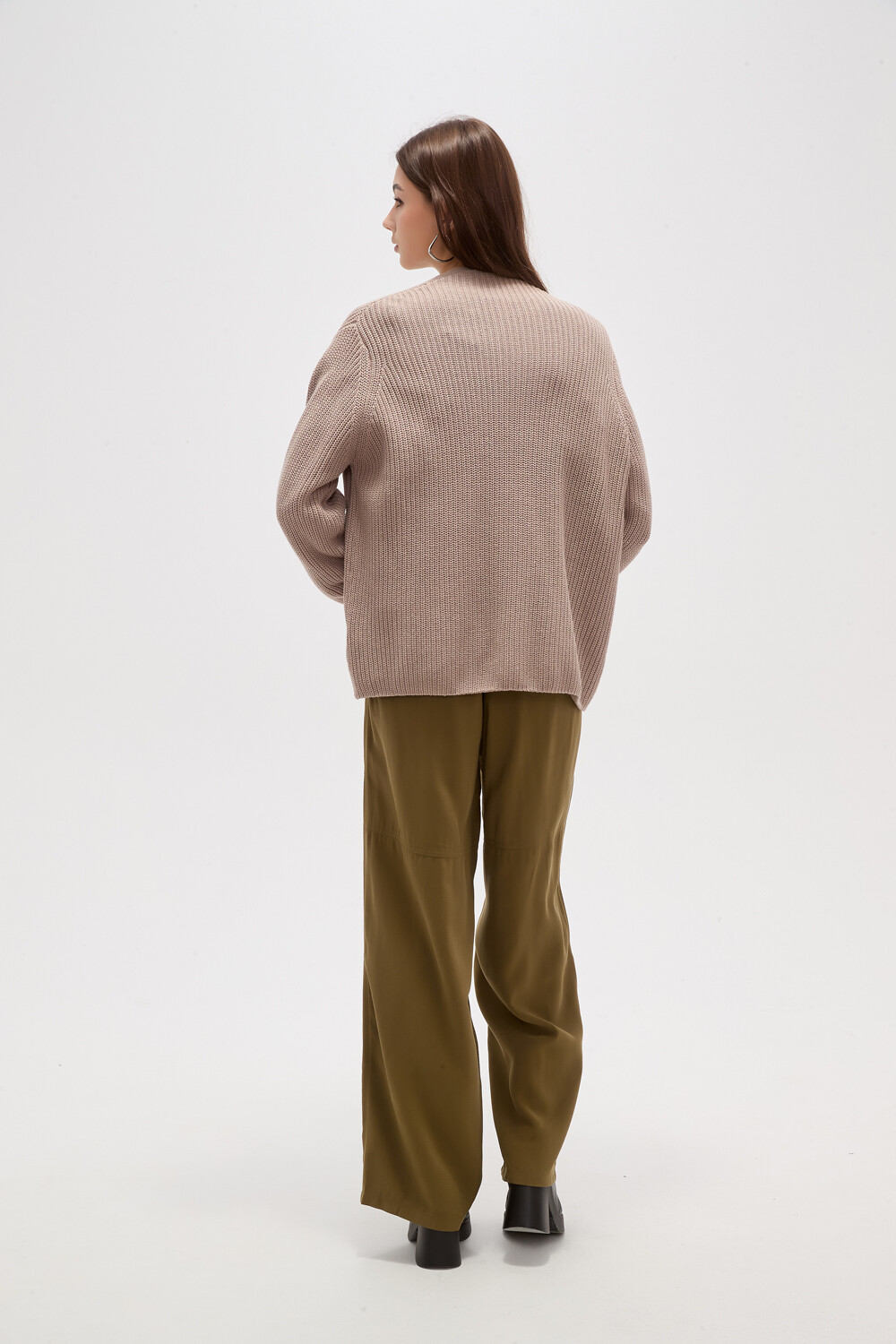 Saco Lamo Taupe Claro