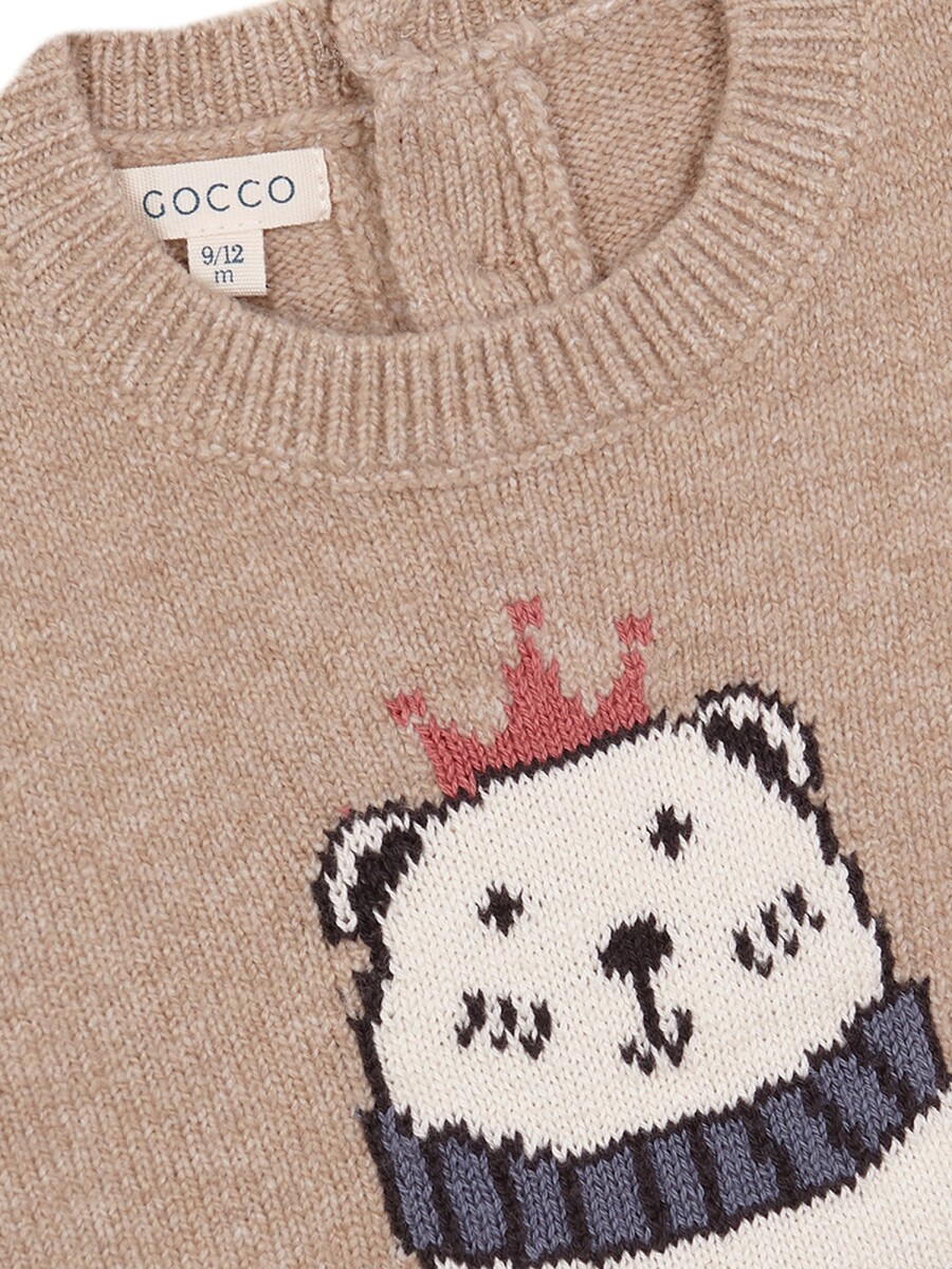 Jersey Con Intarsia Arena Melange