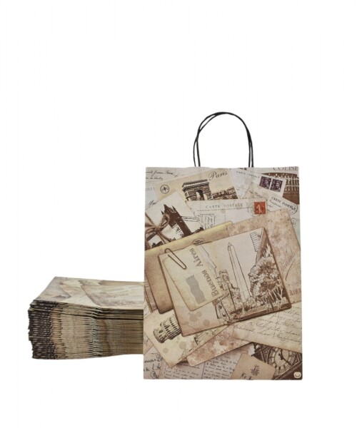 Pack x 20 - bolsa fantasia 22x10x30 cm. CIUDADES