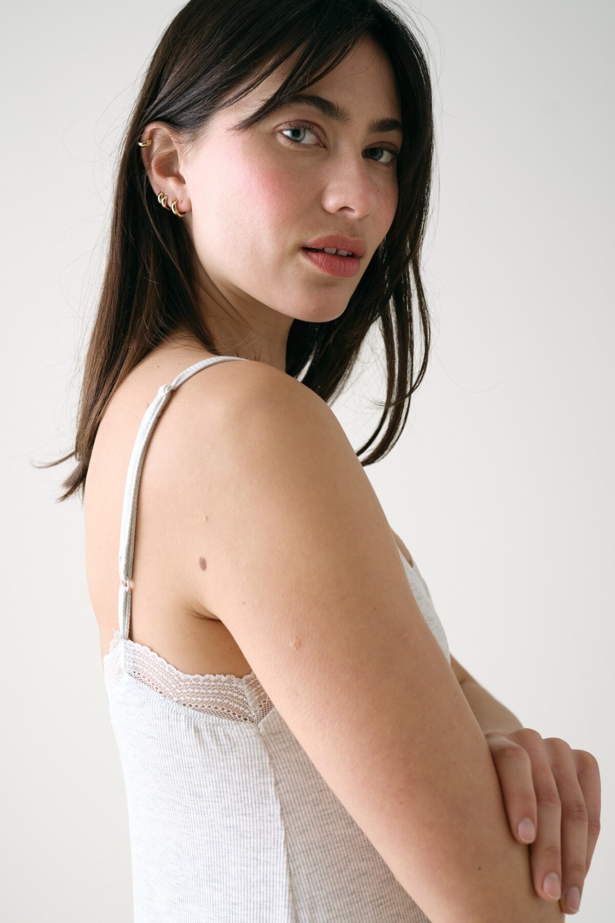 Camisón Sol Gris Melange