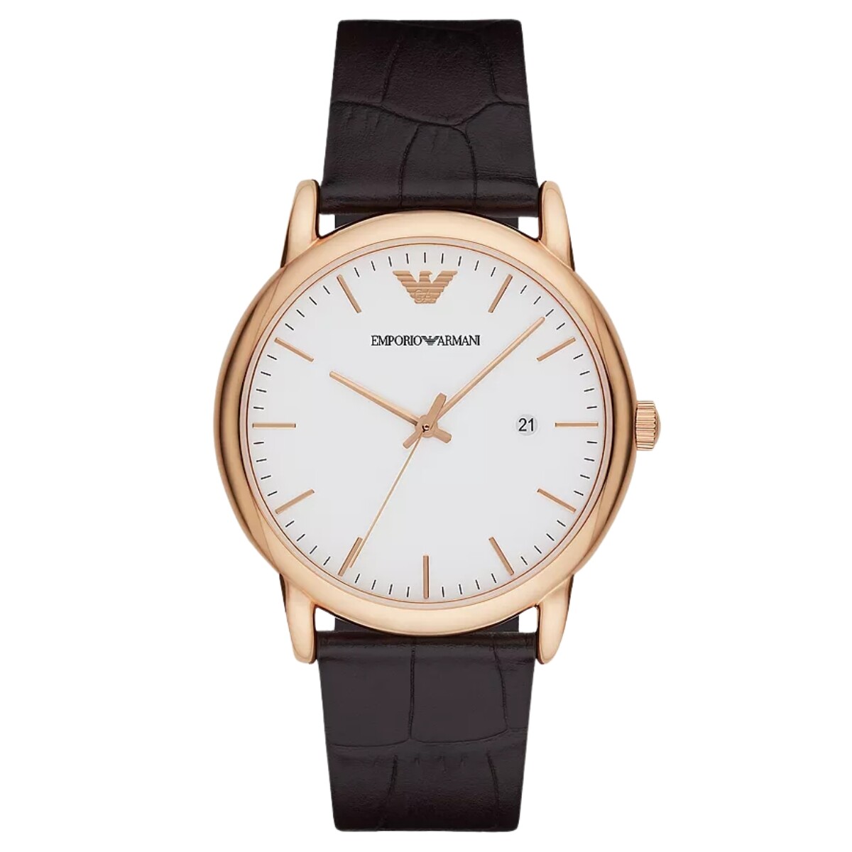 Reloj EMPORIO ARMANI AR2502 Cuero Marron 43mm 