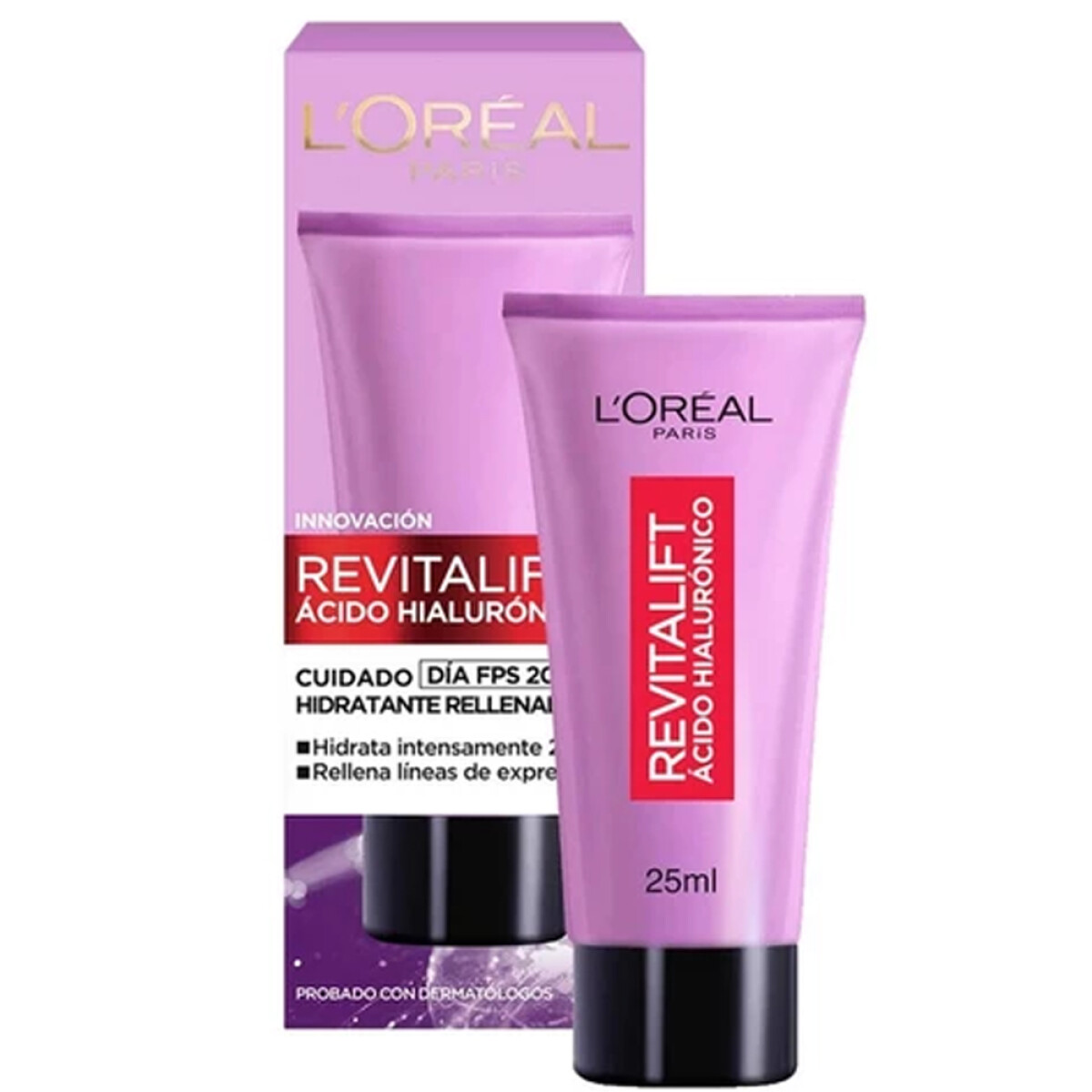 L’Oréal Revitalift Crema Día FPS20 AH 25ml – Hidratación y Protección Diaria