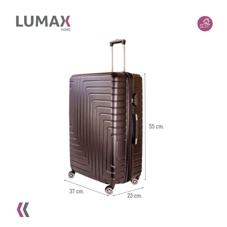 Valija Carry-on de mano Rígidas Con Organizadores Negro