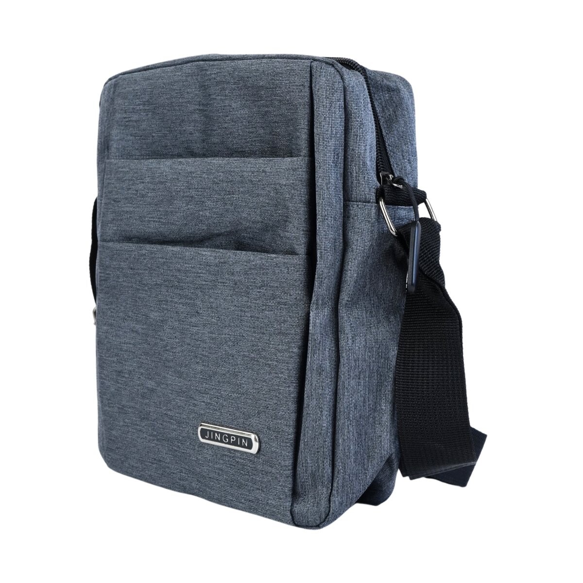 Morral de lona 3 bolsillos 