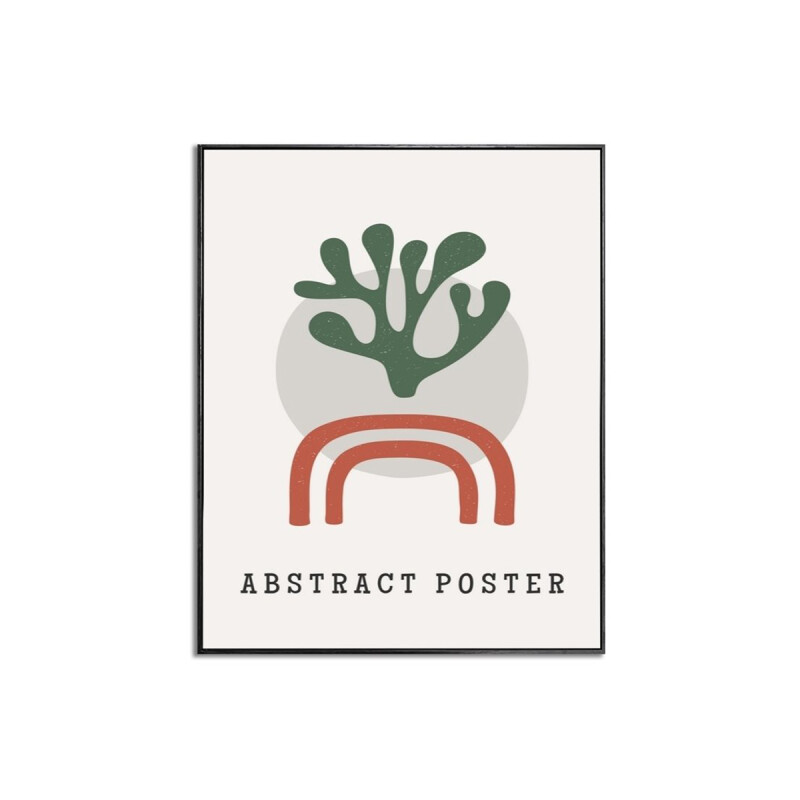 CUADRO CANVAS 40x50cm MARCO ABSTRACT POSTER CUADRO CANVAS 40x50cm MARCO ABSTRACT POSTER