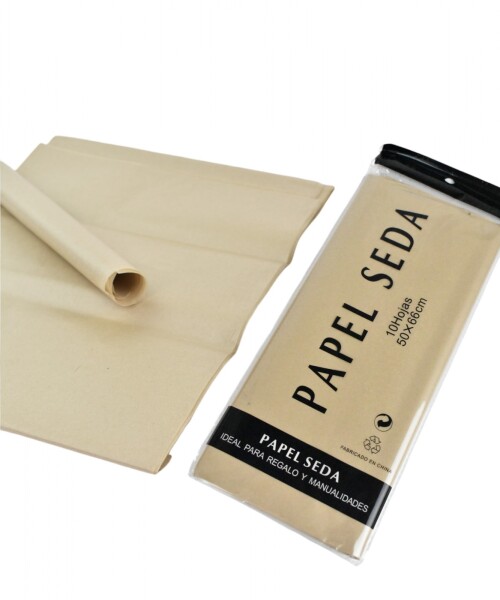 Papel Seda 50x66 cm MARRON