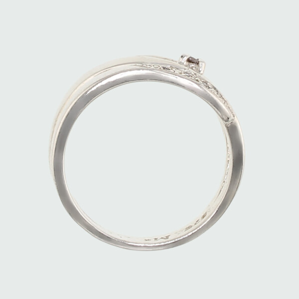 Anillo Lúmina de MOON en Plata 925 con brillante Anillo Lúmina de MOON en Plata 925 con brillante
