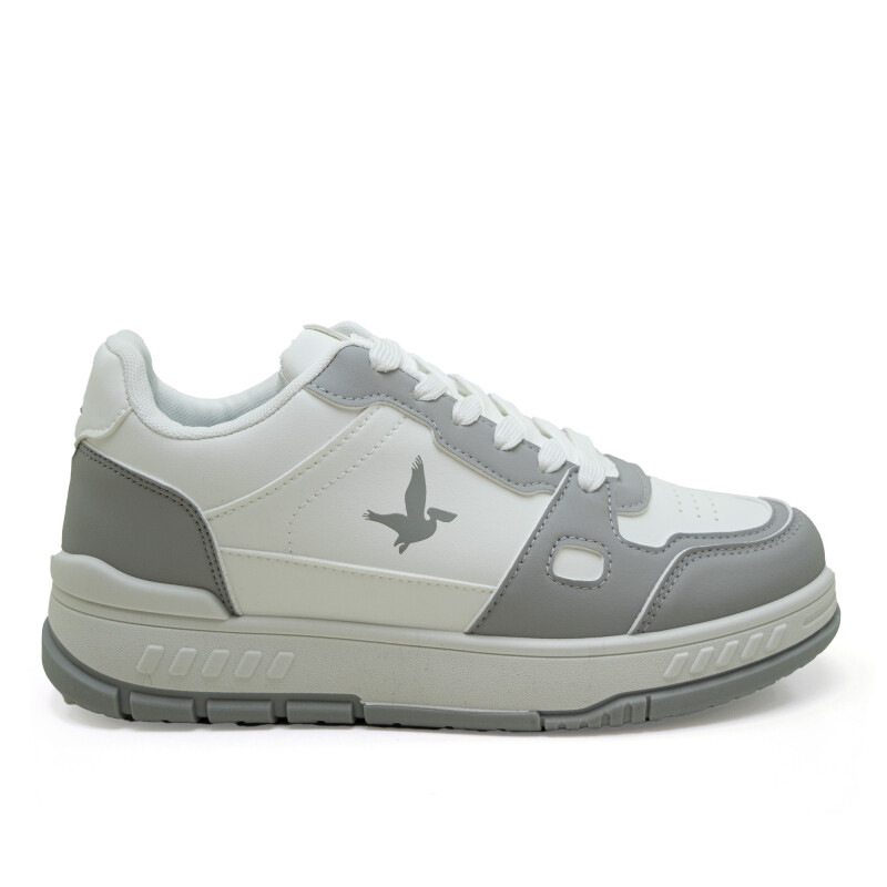 Championes Santa Barbara WALTHAM Hombre Blanco-gris