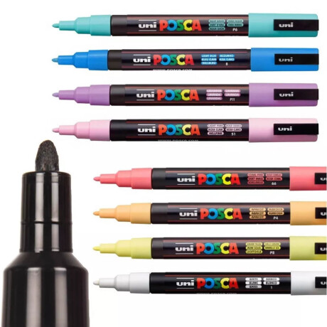 Pack X16 Marcadores Posca Punta Cónica 3m 0.9-1.3mm Pack X16 Marcadores Posca Punta Cónica 3m 0.9-1.3mm