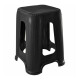 Set x6 Banquetas simil ratán NEGRO