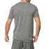 Remera de Hombre Umbro Pasmel Negro Melange - Blanco