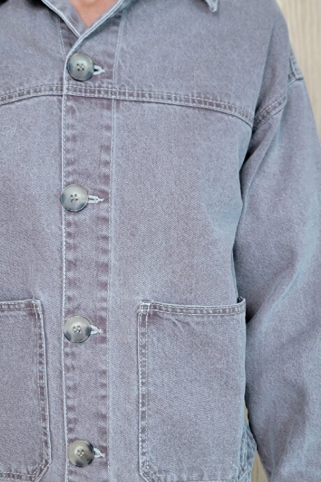 Sobrecamisa Josefina Denim Tostado