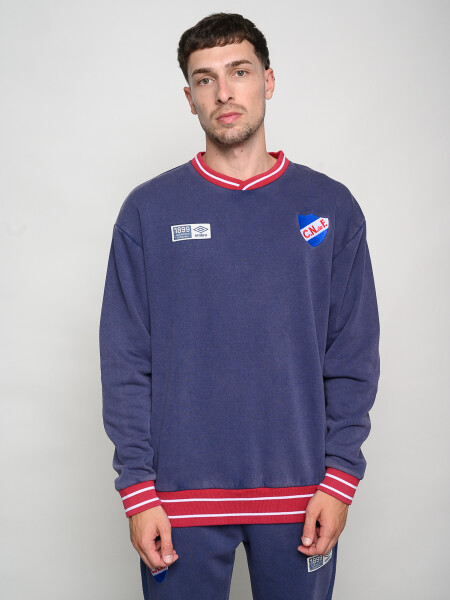 BUZO FLOW Nacional Hombre Azul Marino