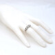Anillo Antiguo Platino, Oro 18K Y Brillantes Anillo Antiguo Platino, Oro 18K Y Brillantes