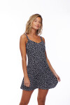 VESTIDO ISET ESTAMPADO NEGRO