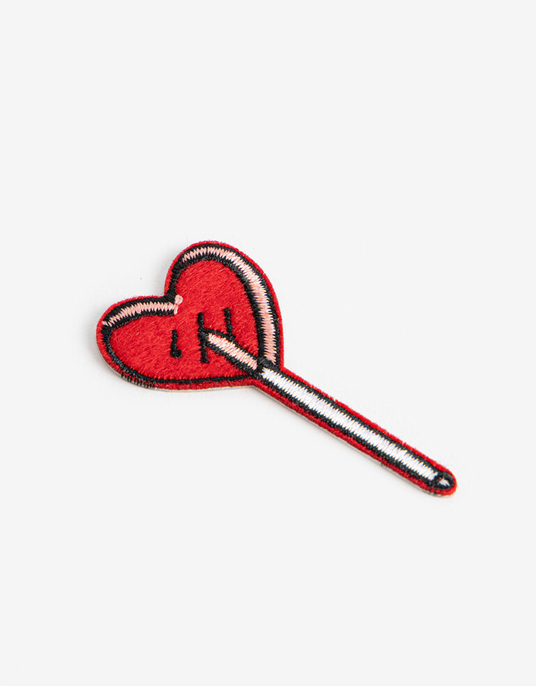 Pañuelos Raso Parche De Ropa Costum Isa - Rojo Cereza