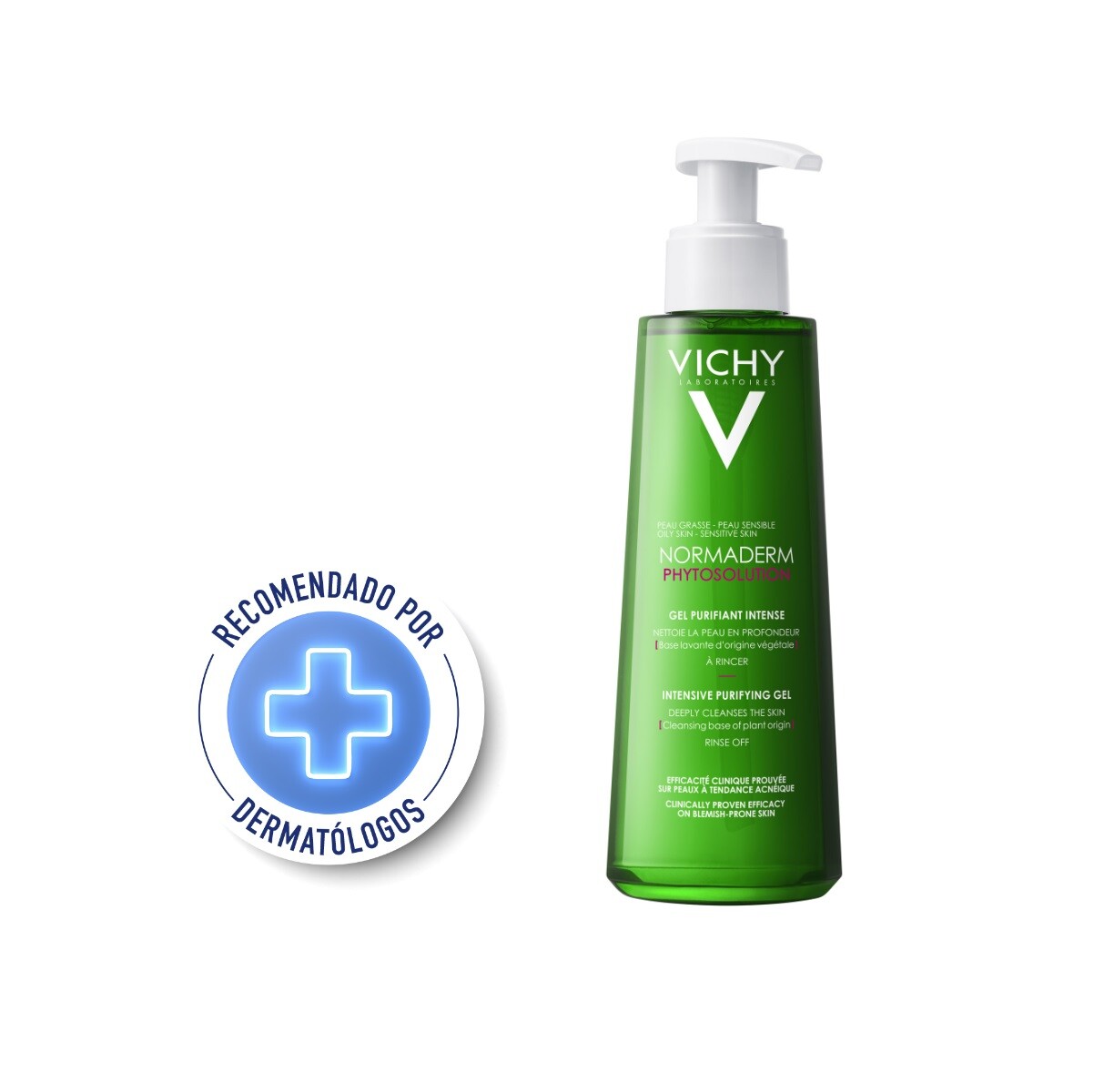 Gel Purificante Vichy Normaderm Phytosolution 400 Ml. 